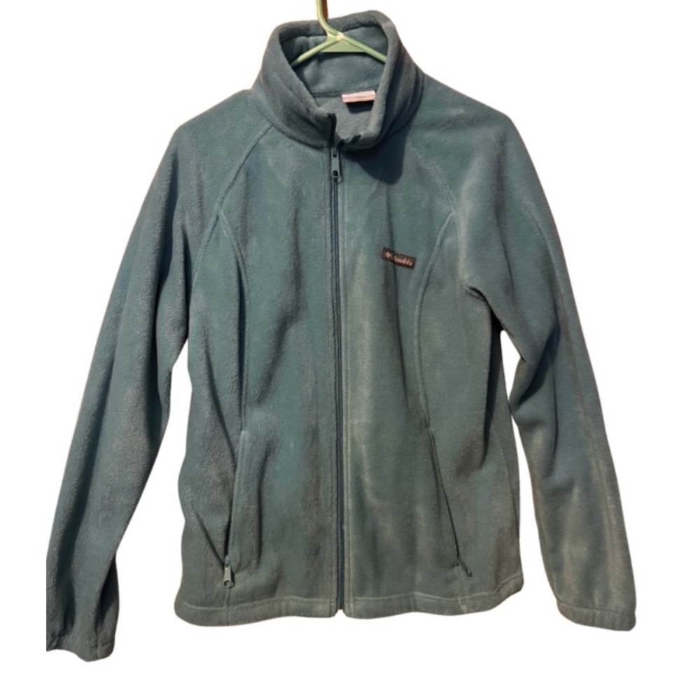 Columbia Teal Fleece Jacket